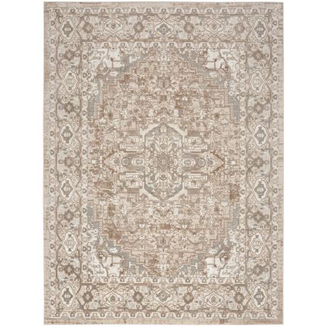 Tapis persan intérieur Nourison Quarry (7'10 x 9'10)