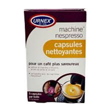 Nettoyant pour machine à capsules de café – lot de 5