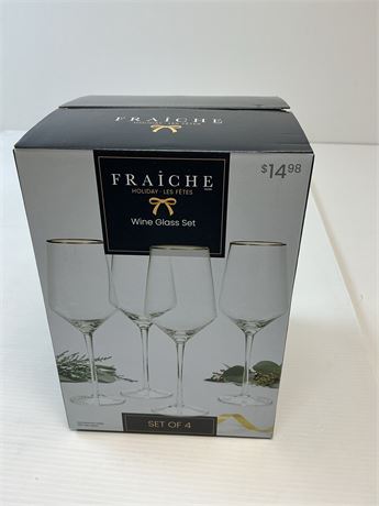 Verres à vin Fraiche – ensemble de 4