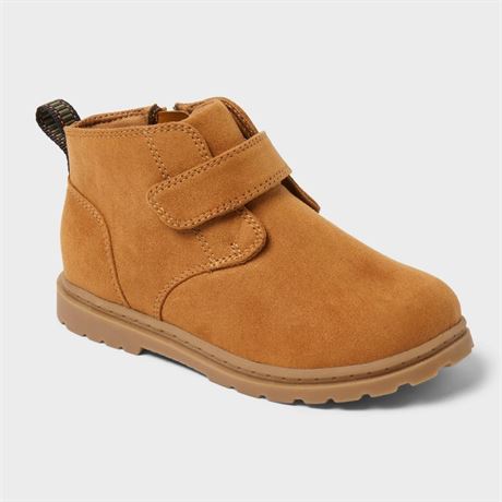 Bottes chukka Grayson tout-petits Cat & Jack cognac 11T zip réglable