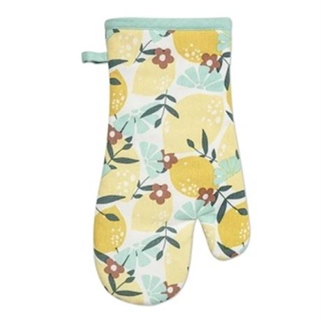 LOT DE 4 - Gant de four imprimé Hometrends 7 x 13 po