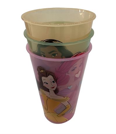 Ens. 3 tasses princesse