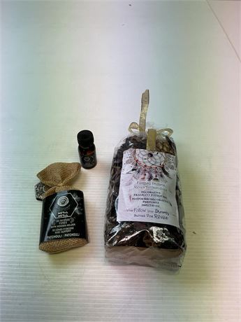 Sachets de pot-pourri naturel parfumé aux huiles essentielles