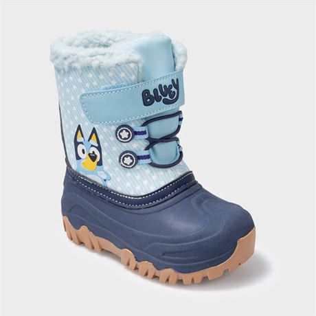Bottes d'hiver Bluey tout-petits - bleu 9T