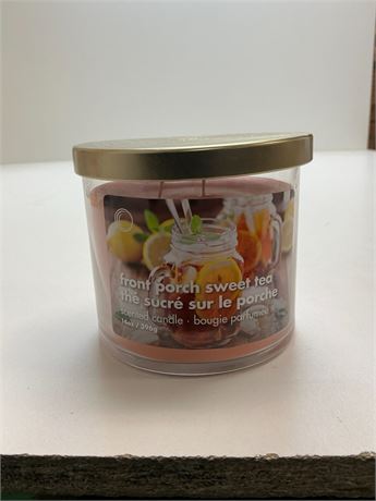 Bougie en pot verre thé glacé 14 oz
