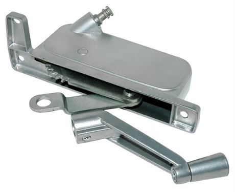 Opérateur fenêtre auvent gauche Barton Kramer aluminium argent