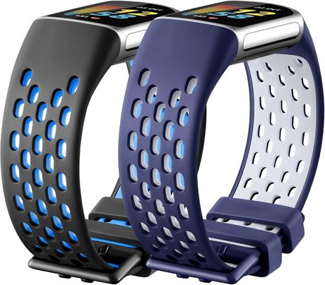 Bracelet sport Maledan pour Fitbit Charge 5/6