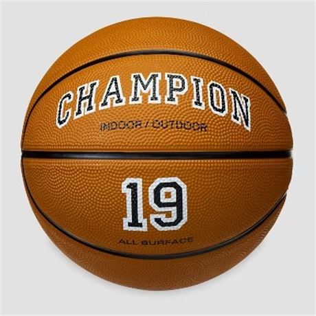 Ballon de basketball Champion Downtown 28,5 po - brun classique