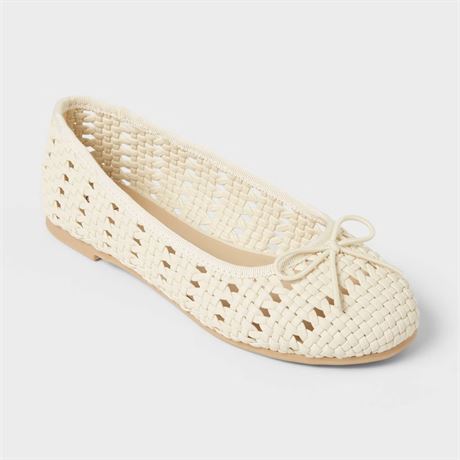 Ballerines tissées Doris enfants Cat & Jack crème 2