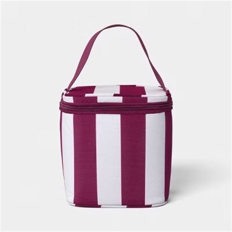 Mini Glacière personnelle souple 4 canettes/3,1 pte rose - Sun Squad