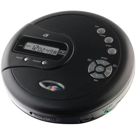 Lecteur CD portable et radio FM GPX