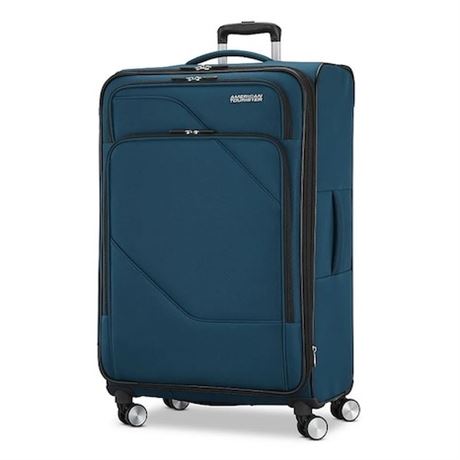 Valise pivotante souple American Tourister Burst Max V, bleue 28 po