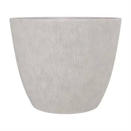 Jardinière Pierce résine crème Classic Home & Garden 22 po