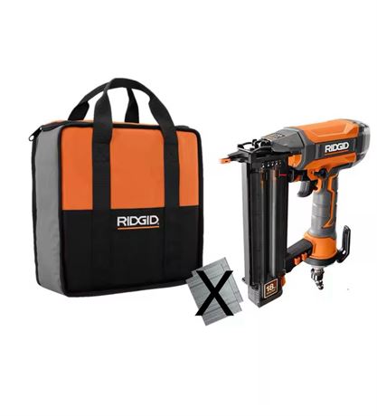 SANS CLOUS - Cloueuse brad pneumatique 18 ga 2-1/8 po techno CLEAN DRIVE + sac