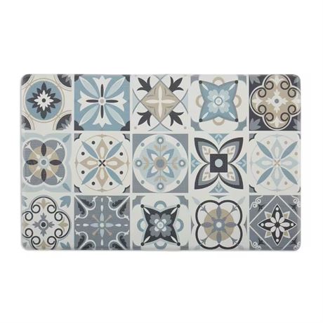 Tapis cuisine antifatigue Cook N Comfort carreaux multi 19,7 x 31,5 po