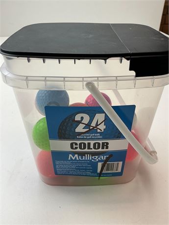 Balles de golf recyclées – lot de 18