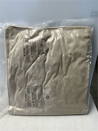 Coussin extérieur lounge 24 x 24 po beige