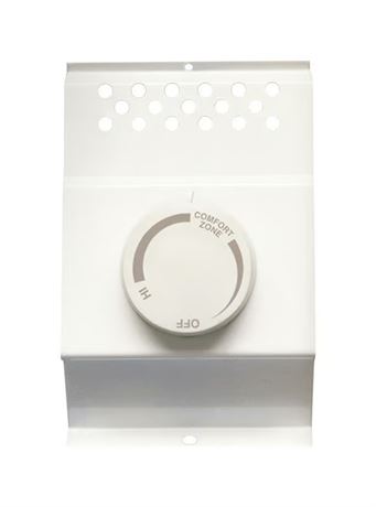 Thermostat plinthe Cadet bipolaire à cadran chauffage/climatisation