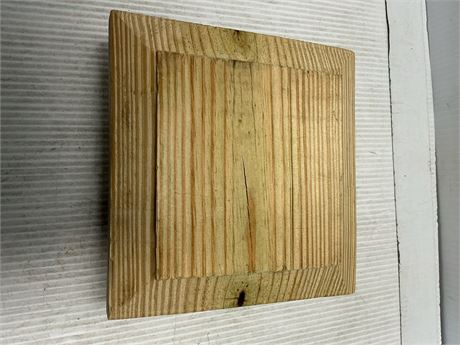 Capuchon poteau bois 6x6 Fancy