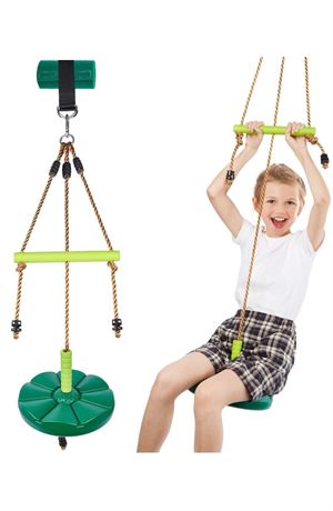 Balançoire disque AGPTEK avec corde