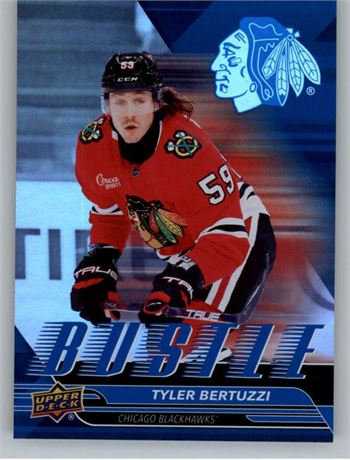 Carte de hockey Upper Deck 2025-26 Tyler Bertuzzi Blackhawks
