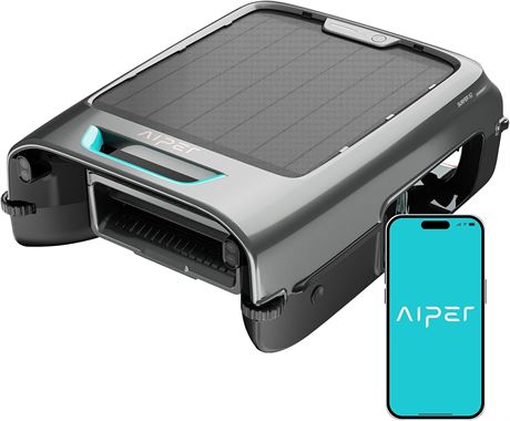 VOIR PHOTOS - Robot skimmer piscine solaire AIPER EcoSurfer S2 (APP)