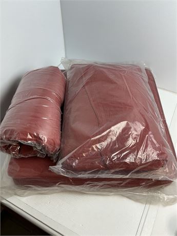 Ensemble coussins patio variés