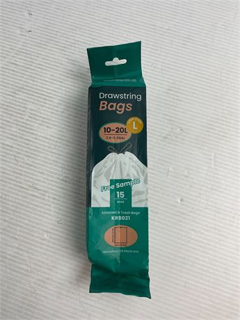 Sacs cordon Songmics 10-20L - paquet de 15