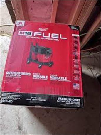 Aspirateur Milwaukee M18 6 gallons