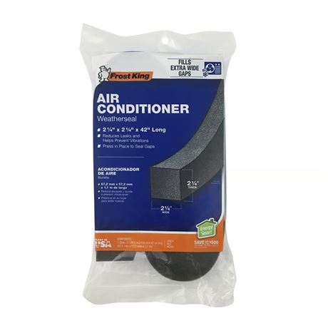 Joint d'étanchéité Frost King mousse grise pour climatiseur 42 x 2,25 po