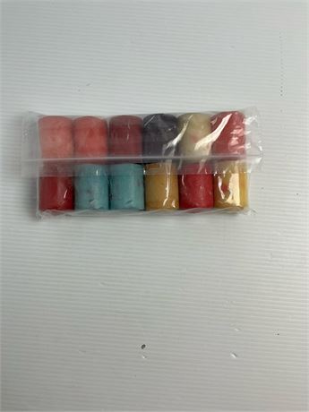 Lot bougies assorties (12)