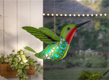 Garden Meadow colibri extérieur avec ressort et crochet
