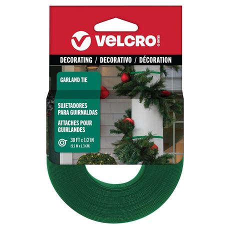 Attaches Velcro réutilisables 30 pi x 0.5 po