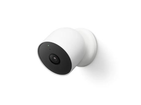 Google Nest Cam à pile sans fil int/ext caméra sécurité intelligente