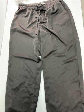 Pantalon noir style satin gr XL