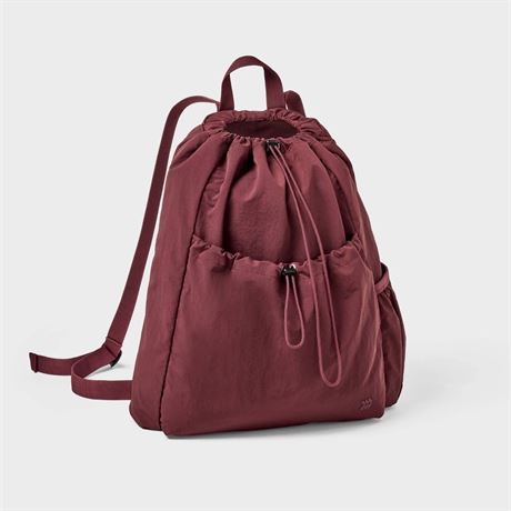 Sac à dos à cordon 20 L All in Motion marron - hydrofuge nylon 100 % recyclé