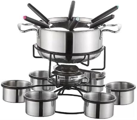 Ensemble à fondue pour chocolat et fromage