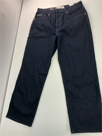 Jeans bleu foncé Calvin Klein femme taille 32