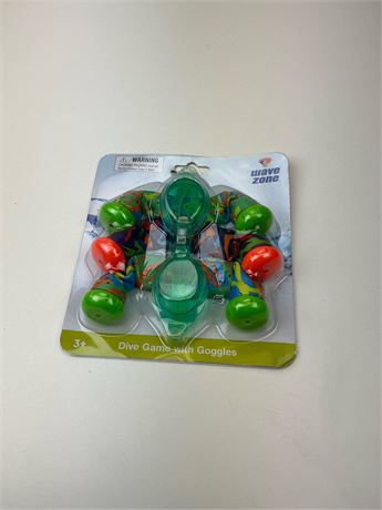 Jeu de plongée avec lunettes