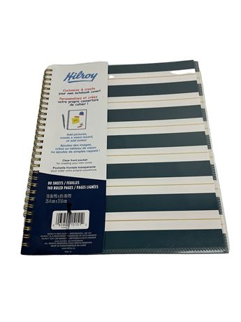 Cahier Hilroy 80 feuilles