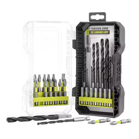 Ensemble mèches impact 27 pcs rouille