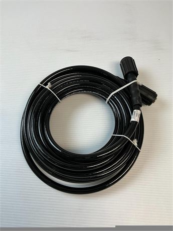 Rallonge lave-pression 25 pi résistante aux plis avec raccords