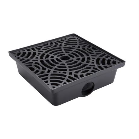 Rallonge gouttière vinyle StealthDrain 4,25 x 12 x 12 po noire