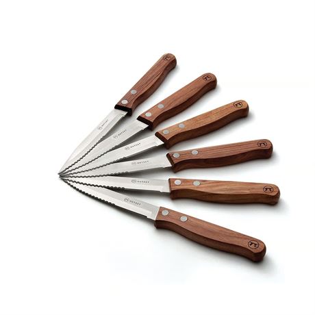 Ens. 6 pcs - couteaux Outset inox