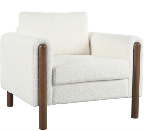 Grand fauteuil confortable au design élégant