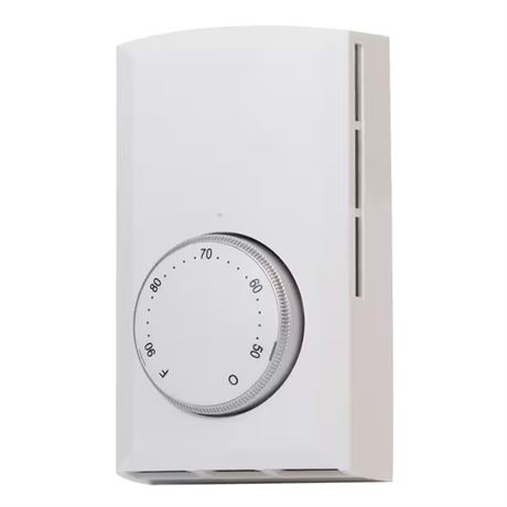 Thermostat mural mécanique double pôle 22 A