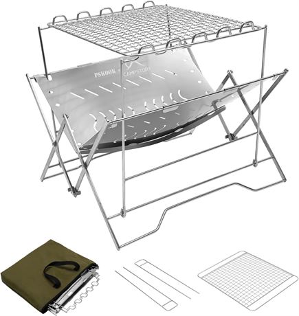 BBQ portable acier inox pliable camping