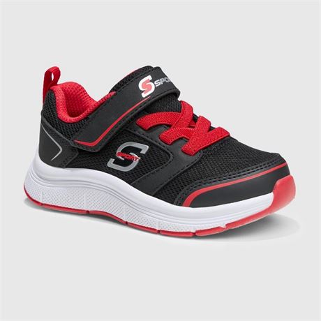 Espadrilles S Sport Skechers Remmie tout-petits noir 5T velcro coussiné