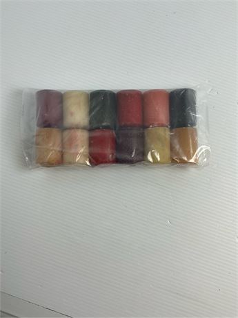 Sac bougies assorties 12 pièces