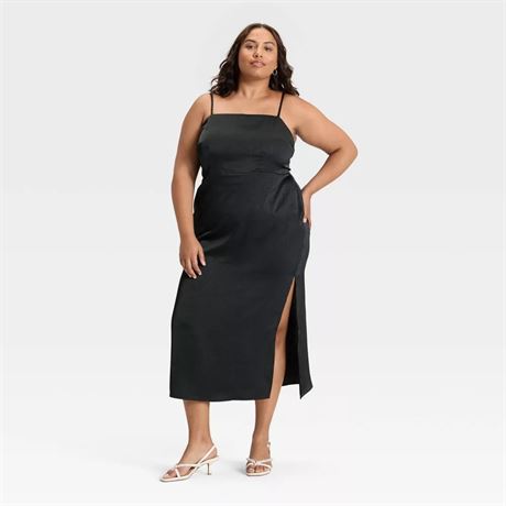XXL - Robe nuisette maxi colonne femmes A New Day - noir
